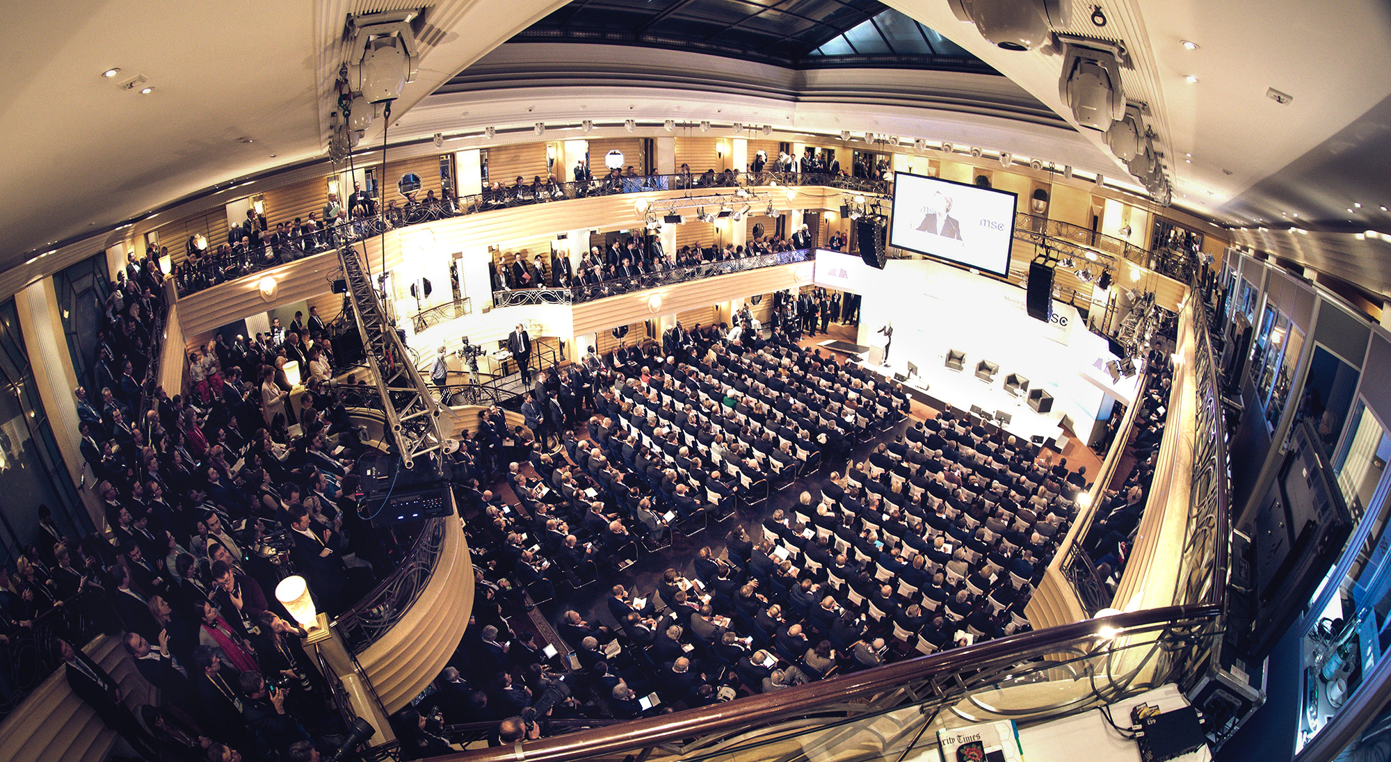 Munich Security Conference, 17 February 2017 |View of the Conference Hall. Image source: MSC / Mueller
