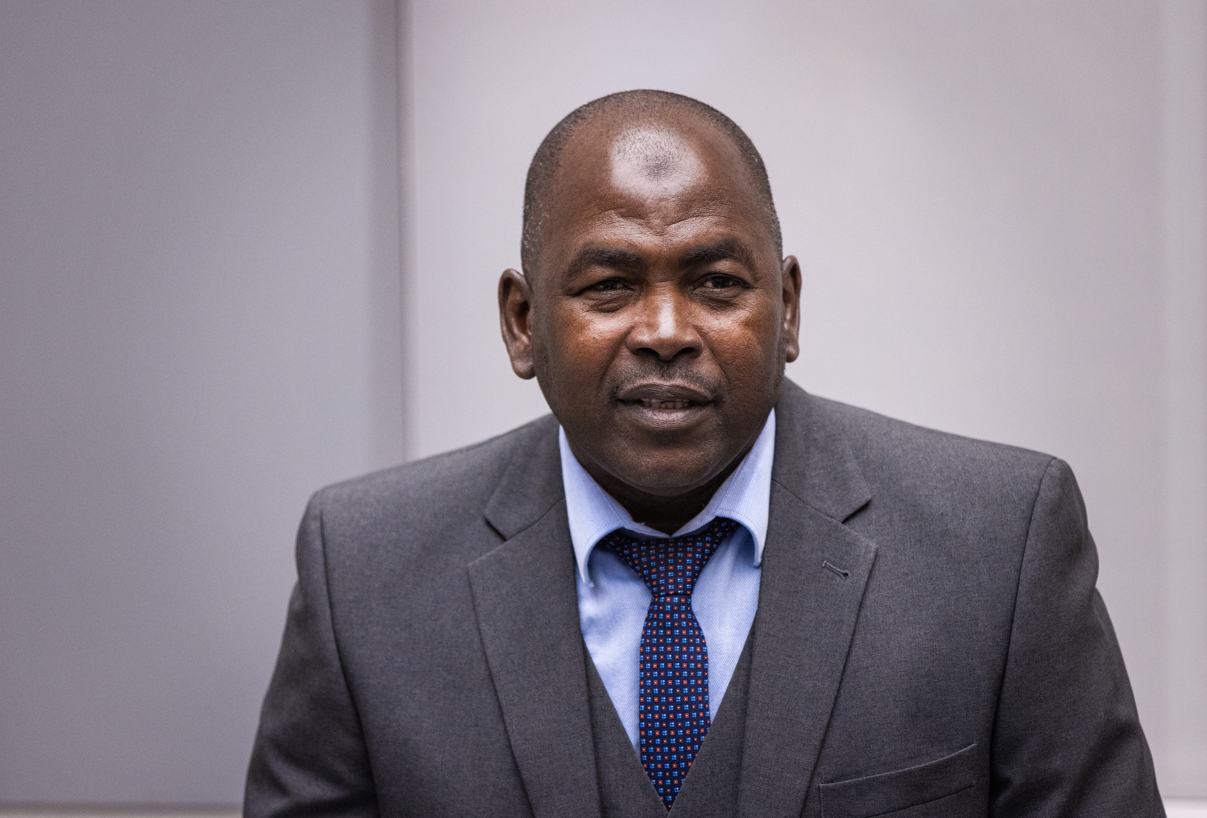 Mahamat Said Abdel Kani à l'ouverture de son procès à la CPI le 26 septembre 2022 ©ICC-CPI