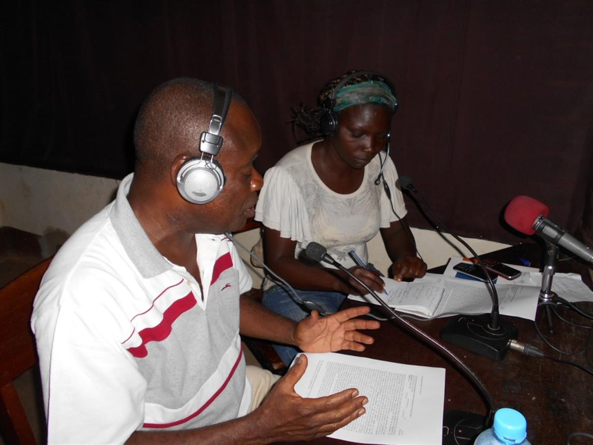 Heart to heart with listeners on Bunia’s Radio Canal Révélation