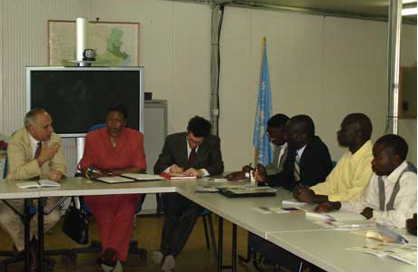 Meeting of the Registrar and the Deputy Prosecutor with NGO representatives and UN Agencies