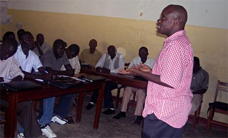 Journée d’information à l’intention des étudiants à Bunia, Ituri, le 25 septembre 2009 ©ICC-CPI