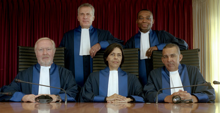 Five new judges of the International Criminal Court © ICC-CPI