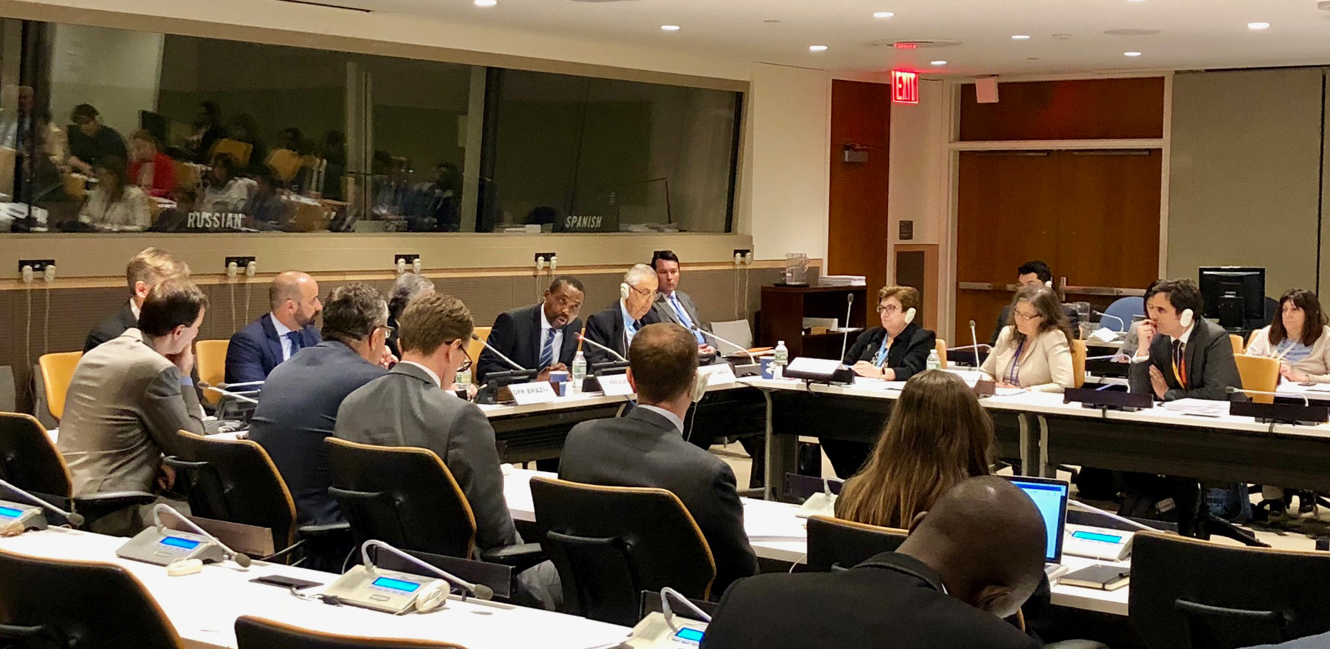 ICC President Judge Chile Eboe-Osuji gives keynote remarks at “International Law Commission and the fight against impunity” event in New York © ICC-CPI