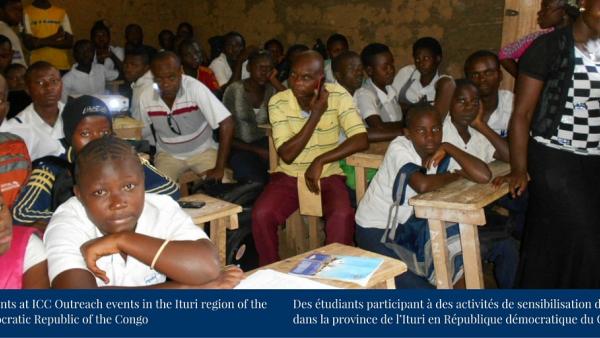 Bunia: “A Day at School with the ICC” campaign reaches over 900 students