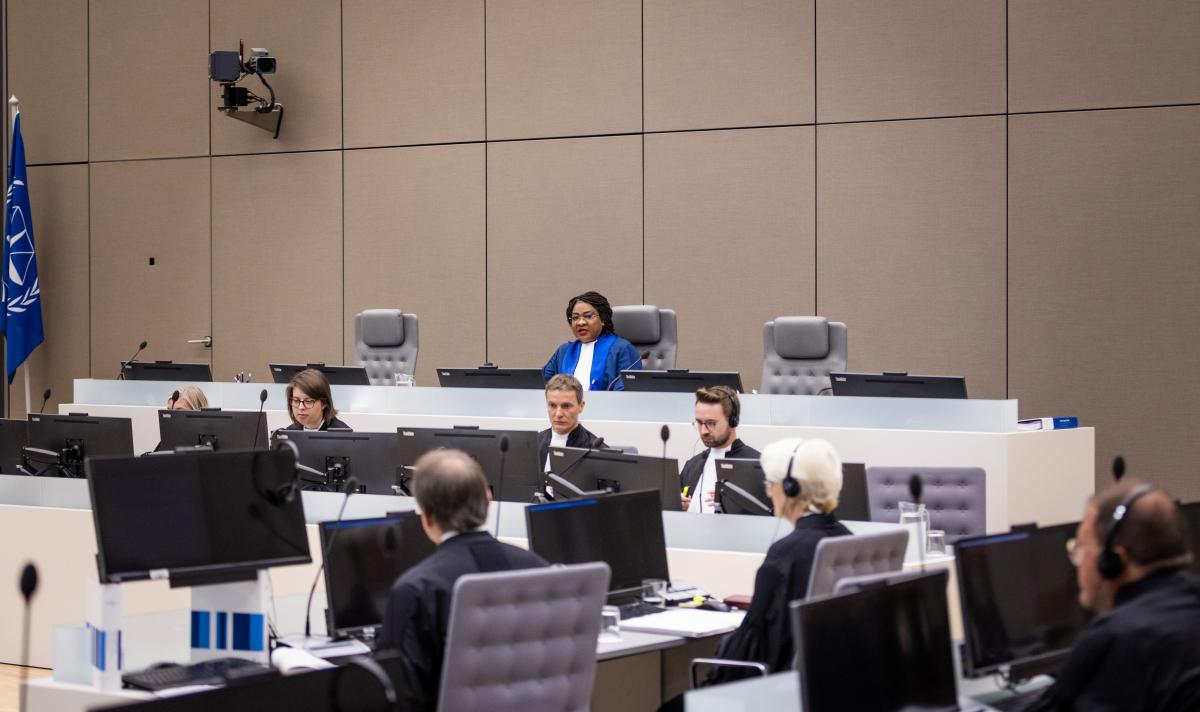 Juge Miatta Maria Samba de la Chambre de première instance III de la CPI le 27 juin 2022 à la Cour pénale internationale à La Haye (Pays-Bas) ©ICC-CPI