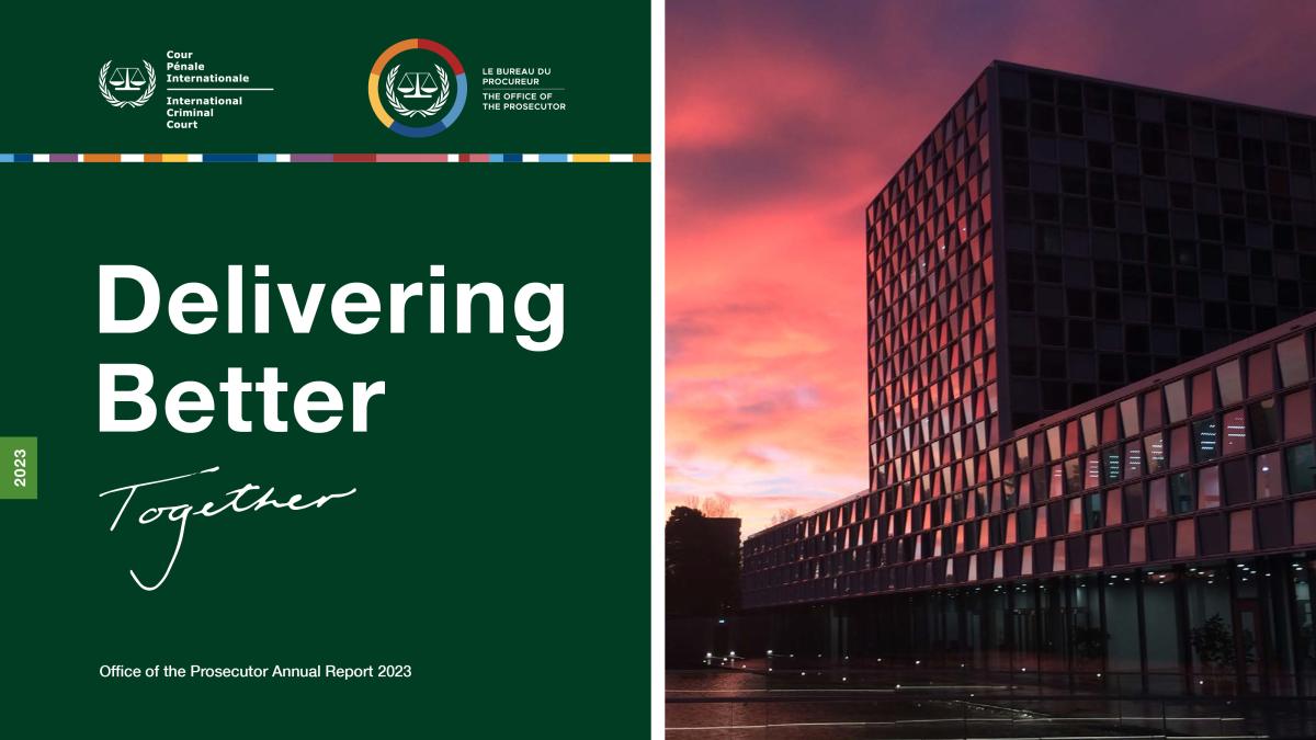 ICC Prosecutor Karim A.A. Khan KC launches the Office of the Prosecutor Annual Report 2023 “Delivering Better Together”