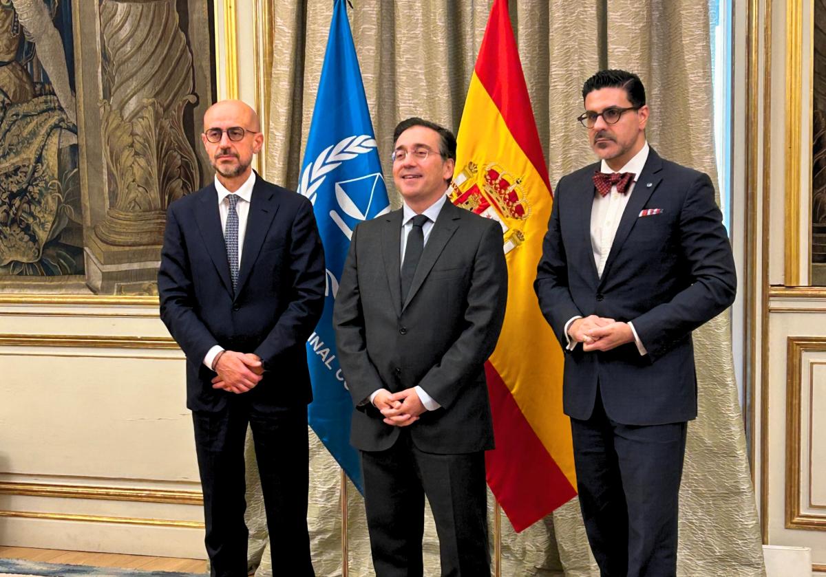 ICC officials meet Minister for Foreign Affairs, European Union and Cooperation of Spain