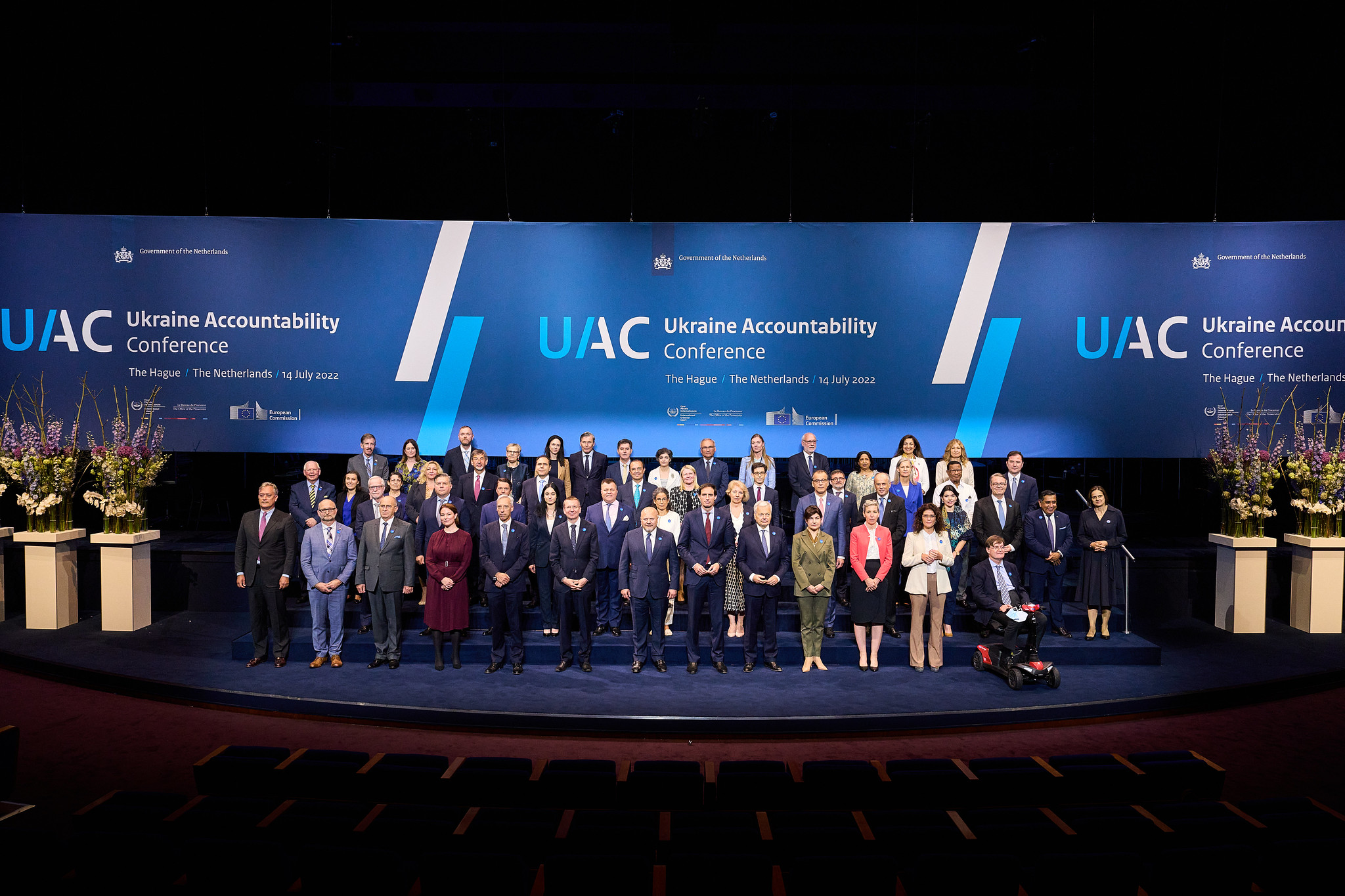 Ukraine Accountability Conference group photo 