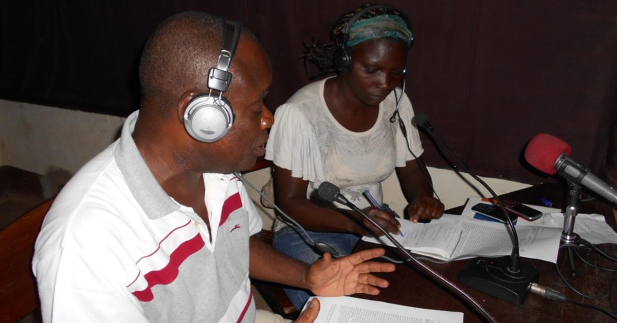 Heart to heart with listeners on Bunia’s Radio Canal Révélation