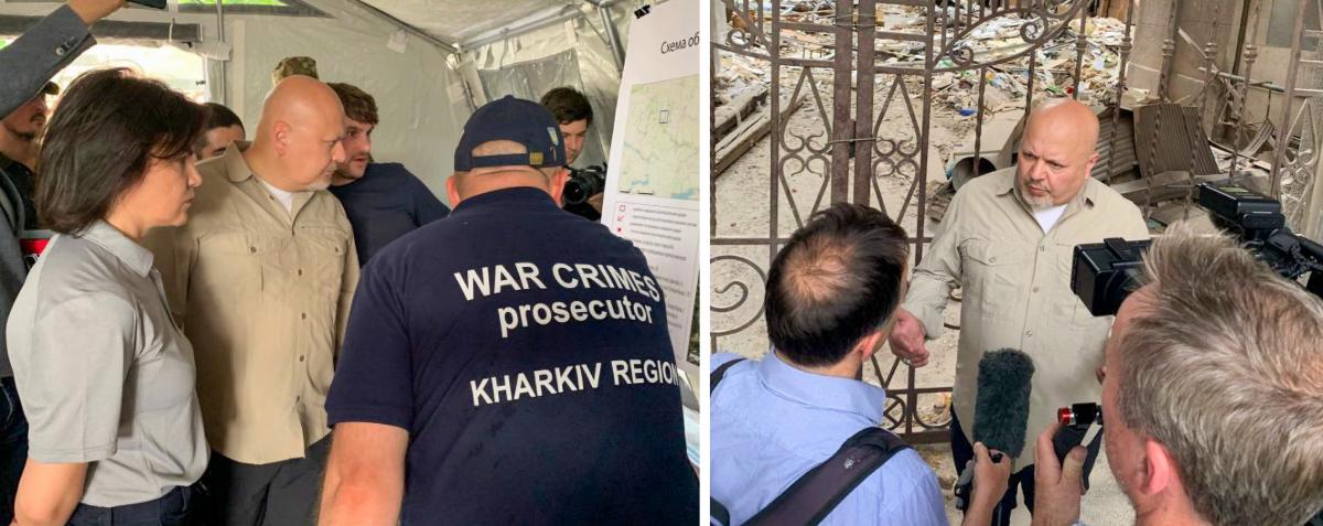 ICC Prosecutor Karim A. A. Khan QC visits Kharkiv, Ukraine on 15 June 2022