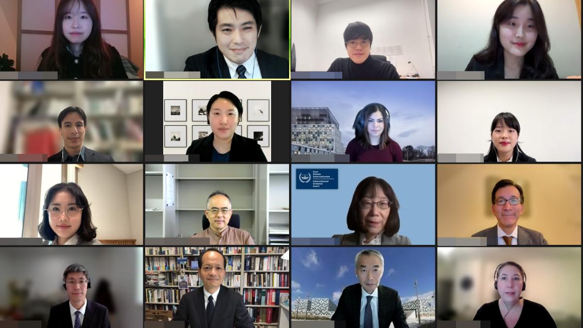 ICC hosts webinar on ”Victims before the ICC” with partner universities in Asia-Pacific