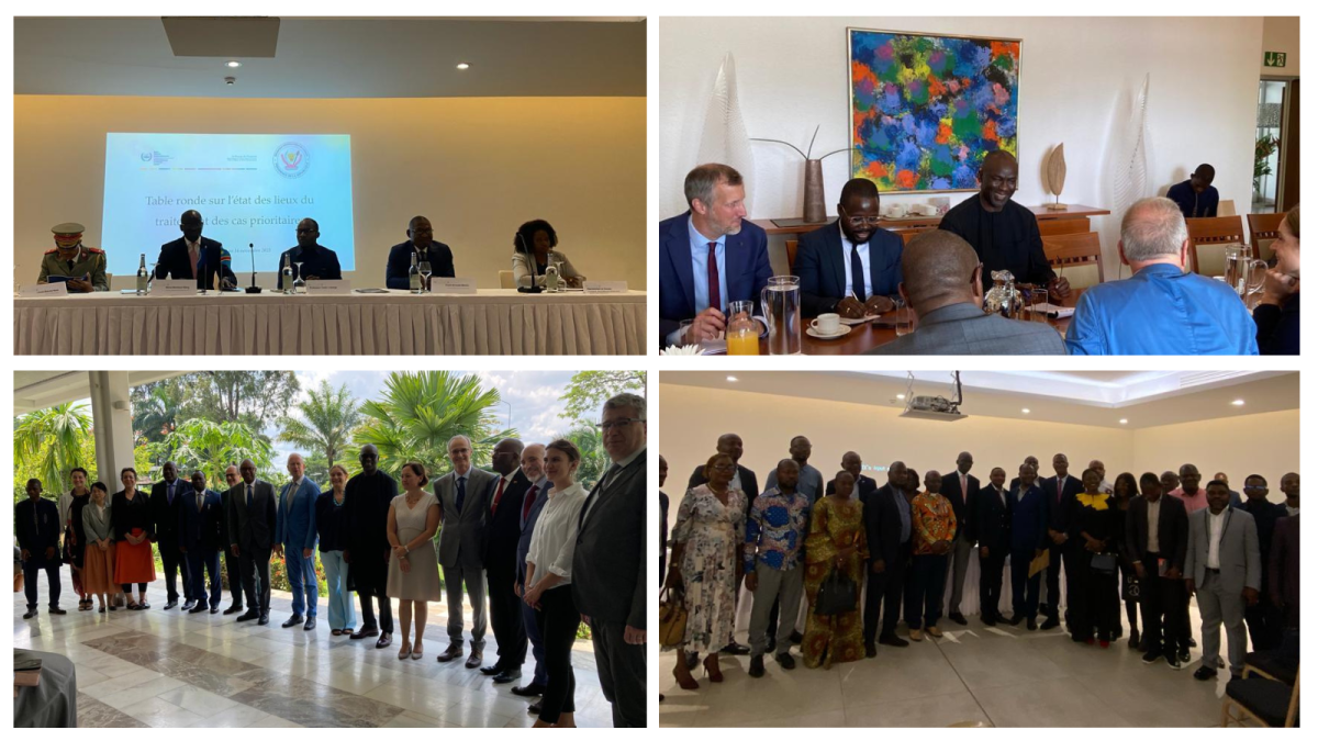 The Deputy Prosecutor of the International Criminal Court, Mame Mandiaye Niang, concludes his visit to the Democratic Republic of the Congo on the occasion of the roundtable on the status of the handling of priority cases by Congolese judicial authorities